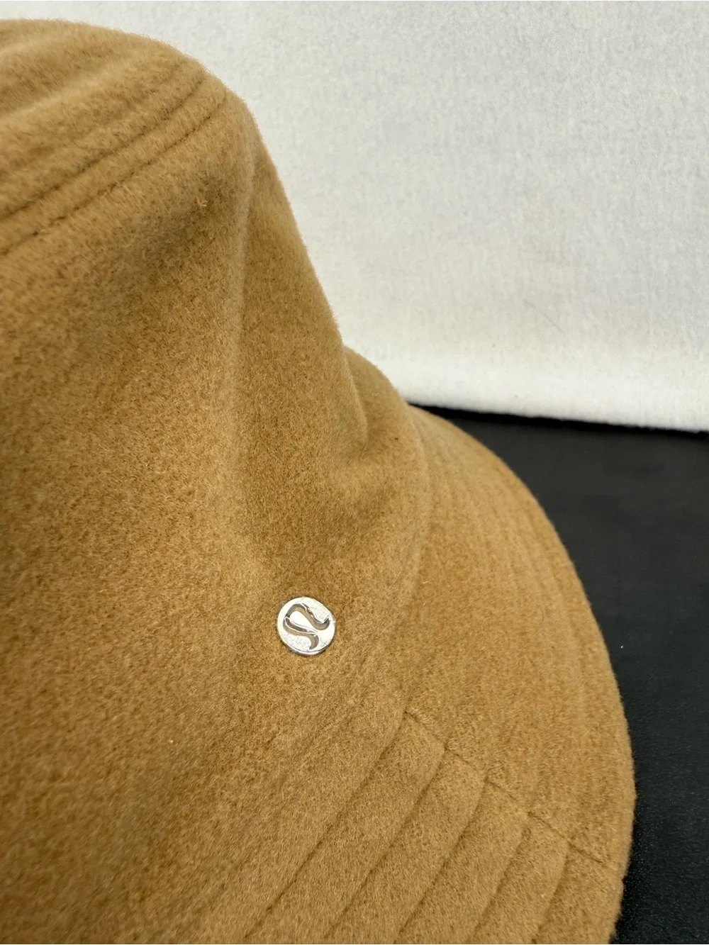 lululemon athletica wool blend camel color Bucket Hat